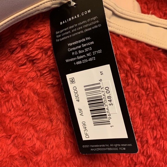 NWT BALI ULTRA LIGHT MINIMIZER 40DDD - Picture 9 of 11